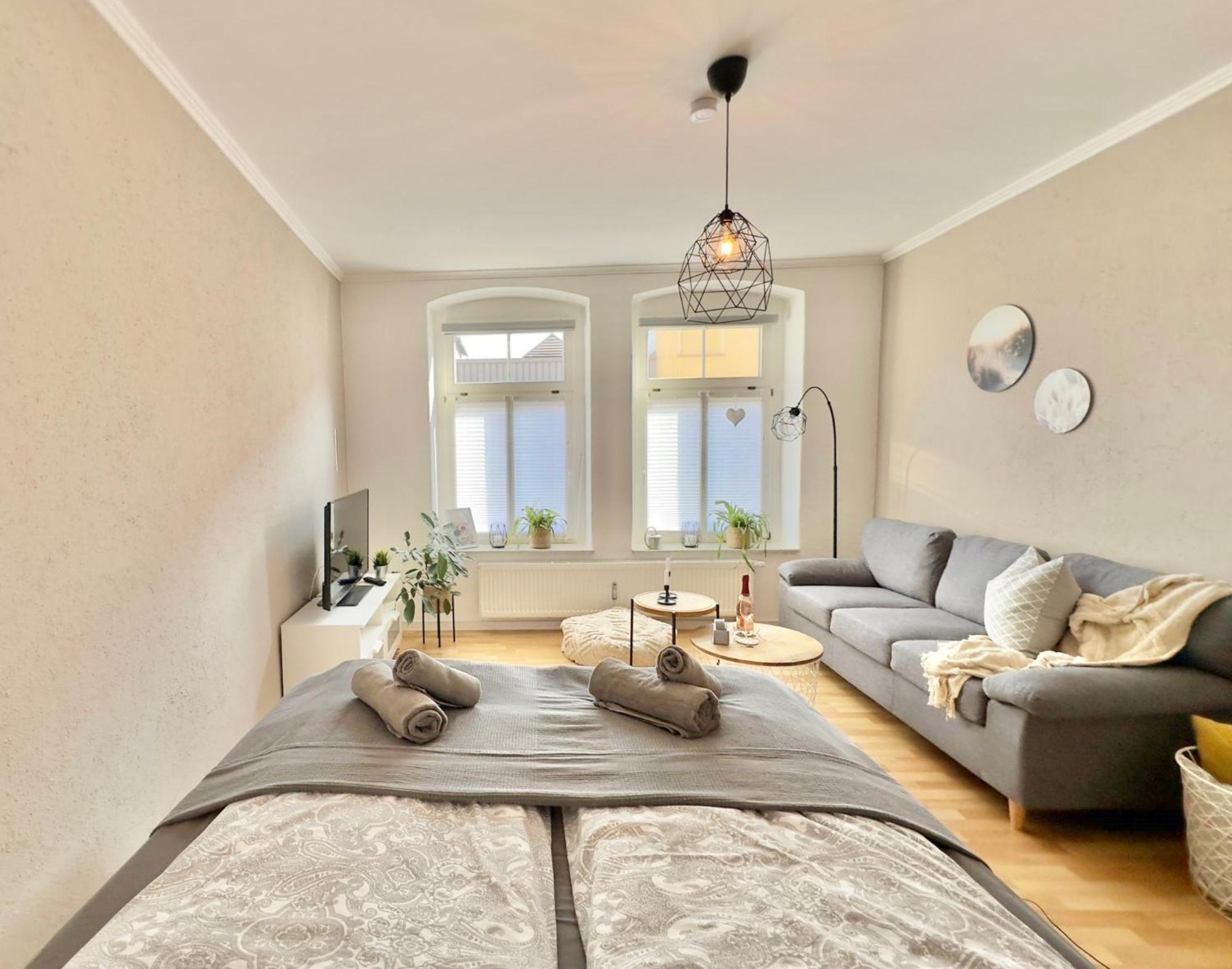 Appartement "Stadtgefluester" Im Zentrum, Inkl Stellplatz, 2 Betten, Babybett, Balkon, Gratis Kaffee Und Tee, Wlan Bautzen Extérieur photo